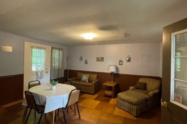 cottage 1 living-dining area