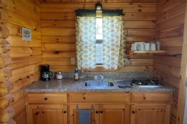 Log Cabin kitchen